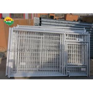 China Galvanised Welded Wire Mesh Panels 50x75mm Rectangle Openings For Dog Cages supplier