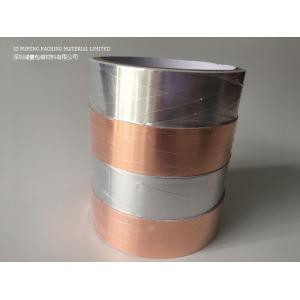 50m Self Adhesive Conductive Foil Tape , 0.01mm Foil Shielding Tape