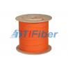 Duplex Multimode Fiber Optic Cable Zipcord Structure With 2.0 / 3.0 Mm Tight