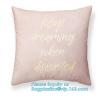 Latest design simple solid color pillow home decor cotton cushion cover,Cotton