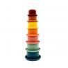 China BPA Free Silicone Nesting Cups Toy For Early Educational Develop wholesale