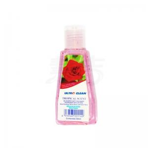 Transparent Antibacterial Hand Sanitizer Organic Glycerine Flavours Middle Size