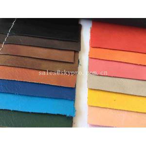 Environmental Protection PU Synthetic Leather Embossed PU Imitation Sheep Shrunk Grain