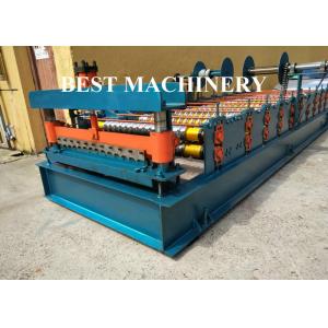 China Rolling Shutter Slate Garage Door Cold Roll Forming Machine Slat Roll Material 0.8mm supplier