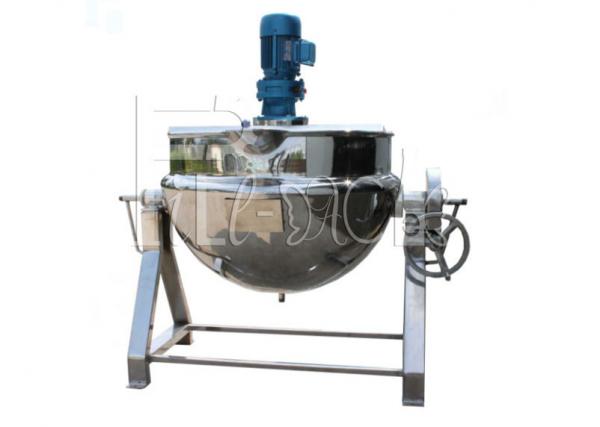 Electrical Heating Stainless Steel Industrial Steam Jacketed Kettle Tiltable