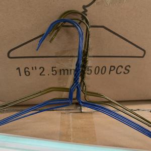 China Powder Coated Dress Shirt Hangers , Laundry Factories Custom Clothes Hangers supplier