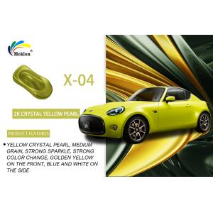 1K Crystal Yellow Pearl Auto Paint: Bright Colors & Weather Resistance for Car Body