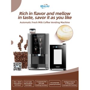 China Fresh Milk Automatic Espresso Coffee Vending Machine suits in Coffee Shops wholesale