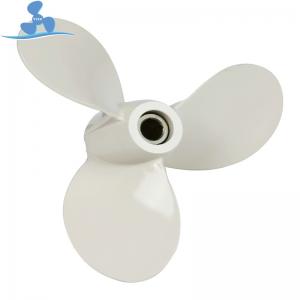 China White Yamaha Aluminium Boat Propellers Right Rotation 647-45943-00-EL-9X7 wholesale