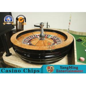 International Certification 36 Number Wooden Roulette Table 32 Inch 80CM Diameter Wheel Solid