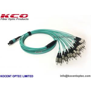 0.2dB Insertion Loss MPO MTP Patch Cord High Density Cable OM3-300 50/125 40G 100G