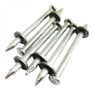 Concrete Shooting Nails Galvanized Carbon Steel Shoot Nails For Nailer Gun