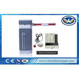 China Smart Parking Barrier Gate System Inverter AC Motor Aluminium Alloy Arm Material supplier