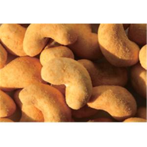 Shrimp Coated Cashew Nut Snacks , Low Calorie Barbecue Cashew Nuts No Food Color