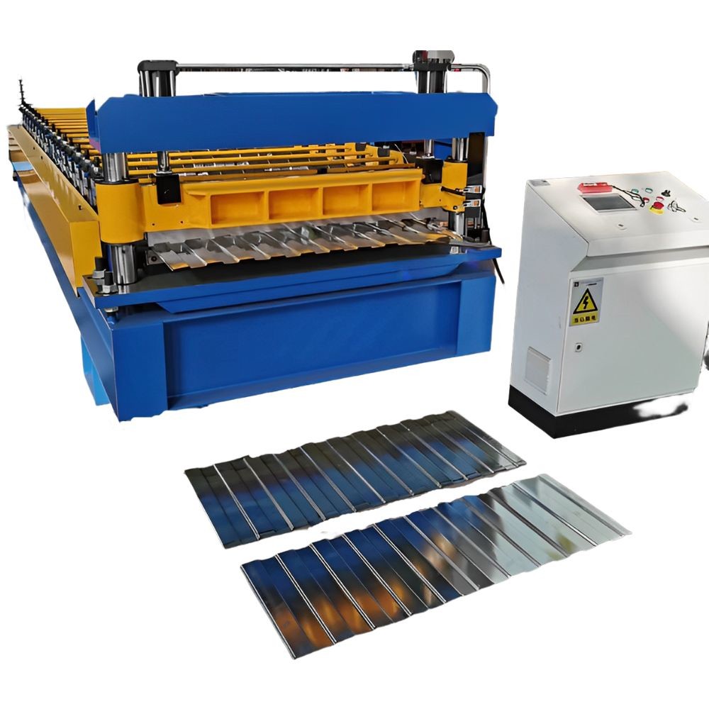 China Rolo da folha do painel do telhado do SOLDADO de PPGI que forma a parede do ferro do metal da máquina C8 C10 C20 C21 supplier