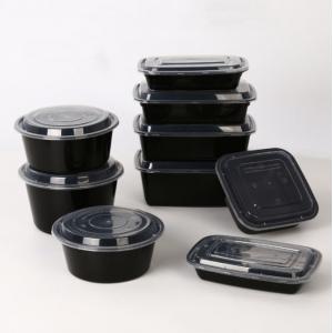 OEM Disposable Take Out Containers Plastic Trays With Lids