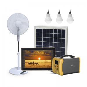 China 18V Stand Alone Solar Panel System , 50W Solar Power Home Lighting System supplier