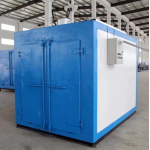 Powder Coating Production Curing Baking Oven With Gas Heating System