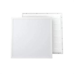 72w led recessed ceiling panel lights with 160lm/w silver and white frame for corridor hallway