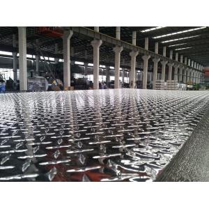 Highly Reflective 3003 H22 Aluminium Checker Plate Sheet Aluminum Tread Plate Good Slip Resistance