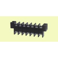 China Barrier terminal block 37-13.0mm 1-15P 600V 50A barrier terminal block connector with ear barrier mount screw type on sale