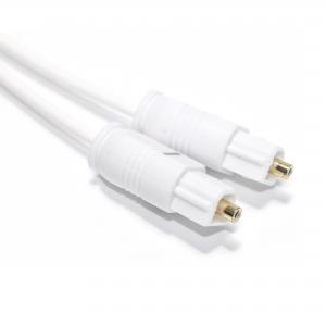 Factory Outlet Digital Optical Audio Cable White Toslink SPDIF Ultra-Thin For Home Sound Bar Mini CD