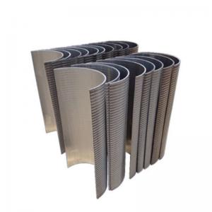 High Performance Sieve Bend Screen With Square Hole Shape And 2*4mm Profile Wire