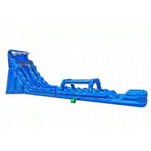 Fire - Retarded Long Kids Inflatable Water Slide / Blow Up Water Slide For Adults