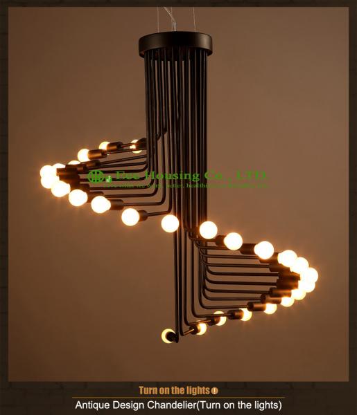 European style large dining room lamp modern led chandelier from Canton lighting