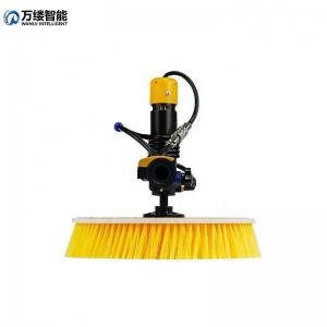 Aluminum Alloy Material Solar Panel Cleaning Robot for Semi-automatic Trade Solution