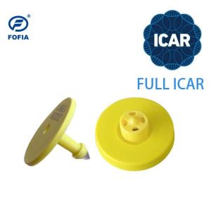 China FULL ICAR ET908 RFID Ear Tag for Animal ID with BLE Reader Support ISO11784/5 Unshared ICAR Code wholesale