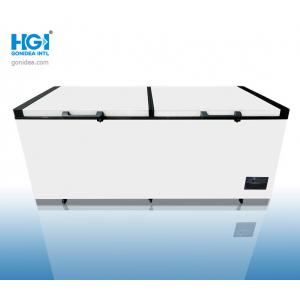 China Commercial Big Capacity Double Door Chest Freezer 1100L Model: BD/BC-1100 supplier