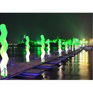 China Inflatable Wave Led Lighting Color Changing Led For Dark Road supplier