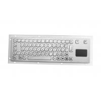 China Stainless Steel Industrial Keyboard With Touchpad  / Rugged  Keyboard on sale