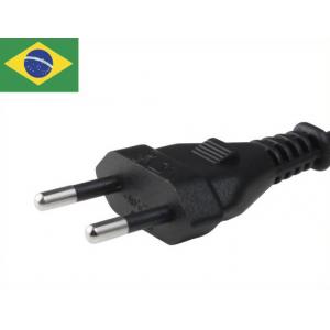 Customized Brazil Power Cable 1.5m / 1.8m / 2m AC Power Cord Cable