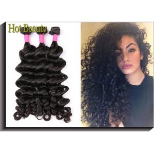 China 18 Inch Brazilian Human Hair Bundles /  Brazilian Deep Curly Hair supplier