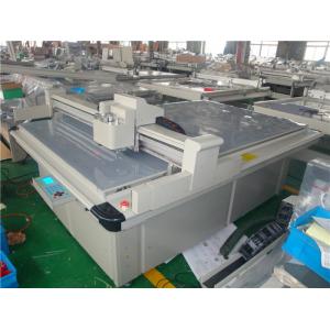 China Automatic Paper Die Cutting Machine , Flatbed Digital Cutter Connectible CAD Software supplier
