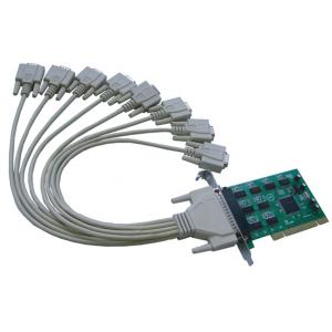China PCI to  8 Port Serial Card, Sysbase1058 Chipset,  PCI Serial Parallel Card supplier