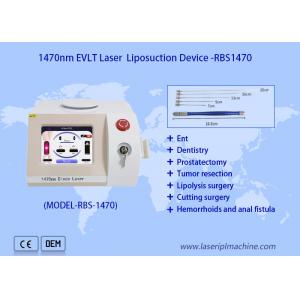 1470 Nm Diode Optical Fiber Laser Liposuction Machine Portable Non Surgical