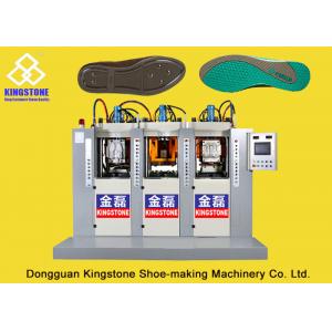 China Static Shoe Sole Injection Moulding Machine , TPU TPR TR PVC Sole Making Machine supplier