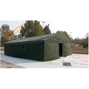China 5x8m Outdoor  Waterproof Canvas Camping Military Frame Army Tent supplier