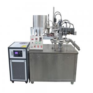 Toothpaste Semi Automatic Tube Filling Machine Multifunction With Heater And Mixer