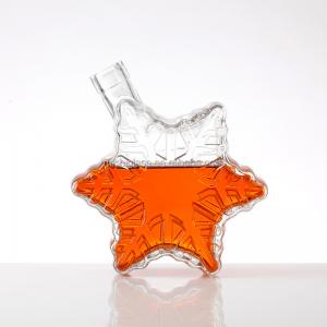 China 500ml 700ml 750ml Empty Whisky Vodka Glass Liquor Bottle with Aluminum Plastic PP Cap supplier