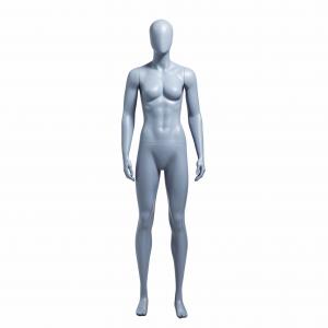 China Fiberglass female clothes display sport mannequin full body standing mannequin with shoulder supplier