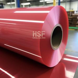 1300mm Translucent Red Mono Oriented Polypropylene MOPP Film For Tapes Labels