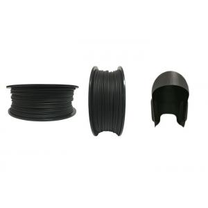 China Black Carbon Fiber 3D Printer Filament , 3d Printing Filament 1.75mm 2.85mm supplier