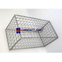 China Galvanised Steel Welded Gabion Baskets Fence Stable Performance Weather Proof on sale