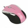 China High precision optical sensor pink and black USB basic optical mouse wholesale