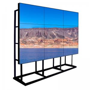 China Narrow Bezel Lcd Seamless Video Wall Lcd Advertising Display Stand supplier