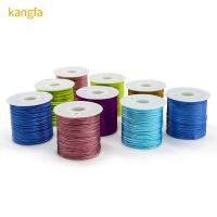 China OEM/ODM Accepted Strong 2mm Braided Silk Satin Nylon Cord Rope for DIY Making Findings on sale